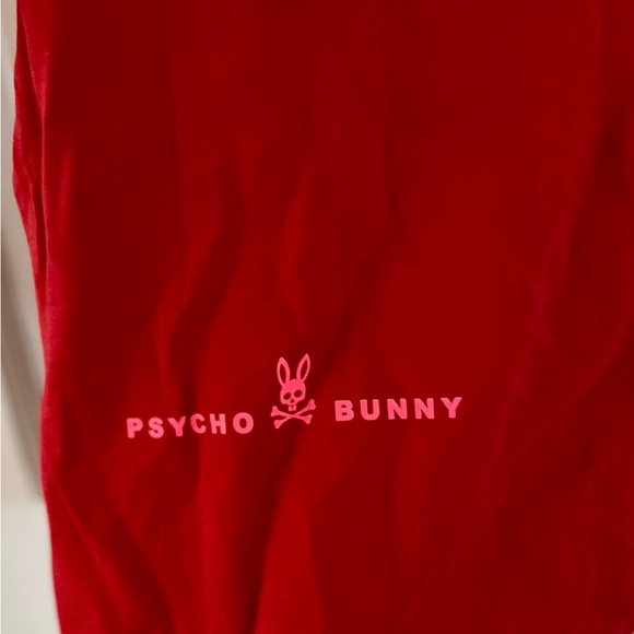 PSYCHO BUNNY Kids Red T-shirt, size M - Picture 7 of 7